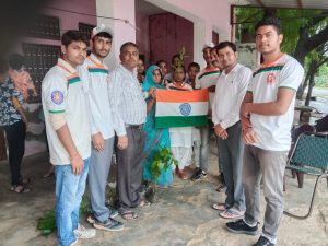 FLag Distribution at Jamuha Village